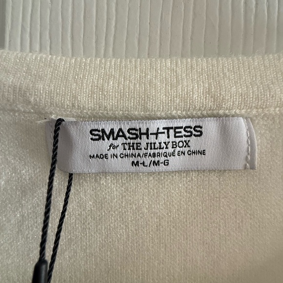 Smash + Tess Navy and White Striped Cardigan - Picture 2 of 3